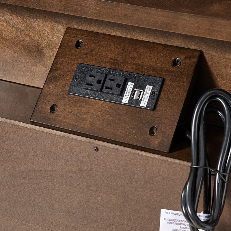 Galatea 2 - Drawer Solid Wood End Table Chest(Optional Types)