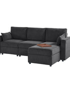 Amando Soft Storage Sectional Sofa