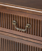 Farmhouse Solid Wood Nightstand (Optional Types)