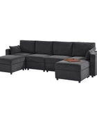 Amando Soft Storage Sectional Sofa