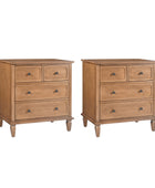 Isidro Accent Chest of Drawers With Integrated Charging Station