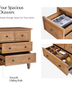 Isidro Accent Chest of Drawers With Integrated Charging Station