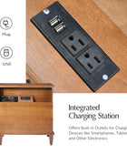 Isidro Accent Chest of Drawers With Integrated Charging Station