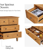 Isidro Accent Chest of Drawers With Integrated Charging Station
