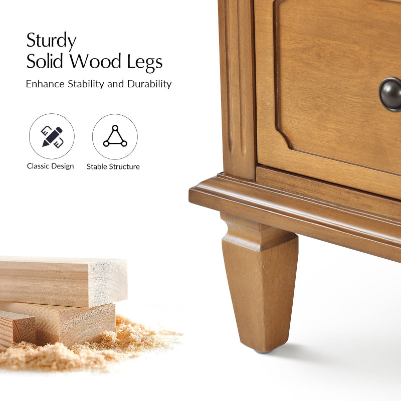 Isidro Accent Chest of Drawers With Integrated Charging Station