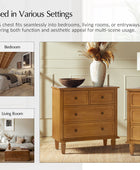 Isidro Accent Chest of Drawers With Integrated Charging Station