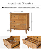 Isidro Accent Chest of Drawers With Integrated Charging Station