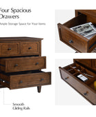Isidro Accent Chest of Drawers With Integrated Charging Station