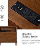 Isidro Accent Chest of Drawers With Integrated Charging Station