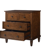 Isidro Accent Chest of Drawers With Integrated Charging Station