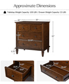 Isidro Accent Chest of Drawers With Integrated Charging Station
