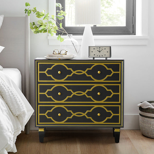 Ada 34" Tall 3 - Drawer Accent Chest