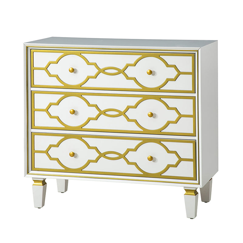 Ada 34" Tall 3 - Drawer Accent Chest