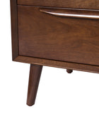 Rebecca 3-Drawer Mid-century Modern Nightstand