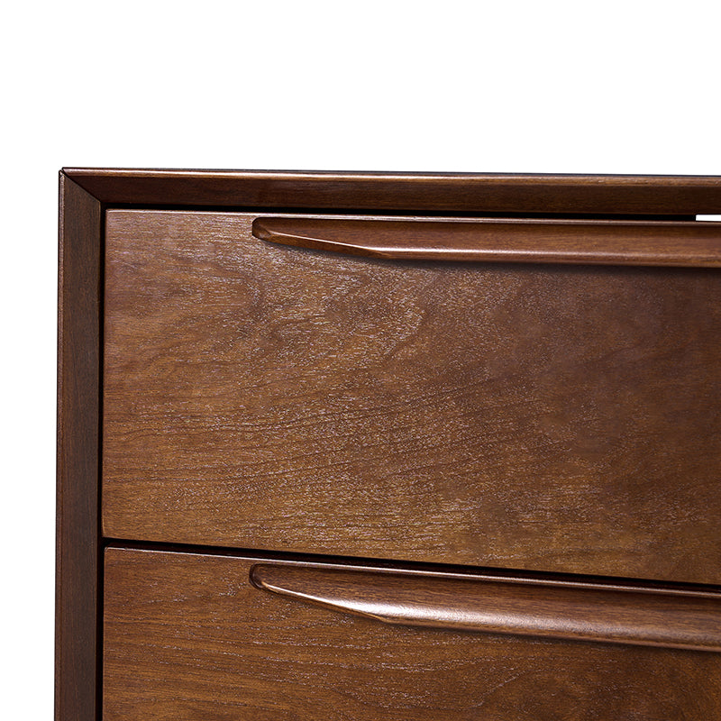 Rebecca 3-Drawer Mid-century Modern Nightstand