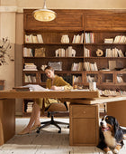 Veritas 360-Degree Rotating Desk Electric Adjustable Standing Desk with Flip-Top Lid