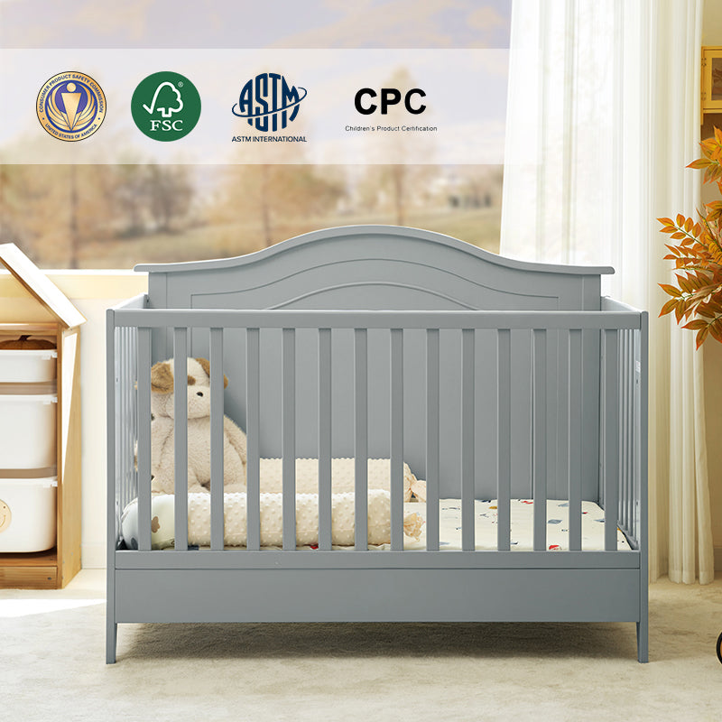 Fabiana Vintage Baby 5-in-1 Convertible Crib