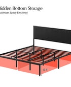 Rosa Upholstered Platform Storage Bed with Bed Skirt