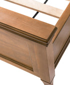 4-Piece Transitional Solid Wood Bedroom Set with 5-Drawer Dresser