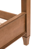 Mornay 4-Piece Transitional Solid Wood Bedroom Set with 6-Drawer Dresser