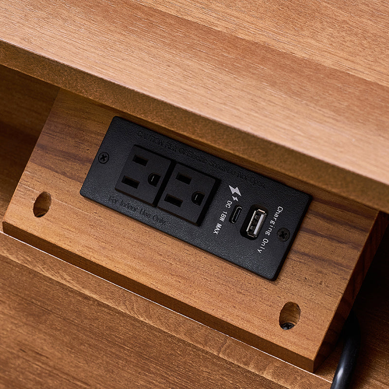 Mornay 4-Piece Transitional Solid Wood Bedroom Set with 6-Drawer Dresser