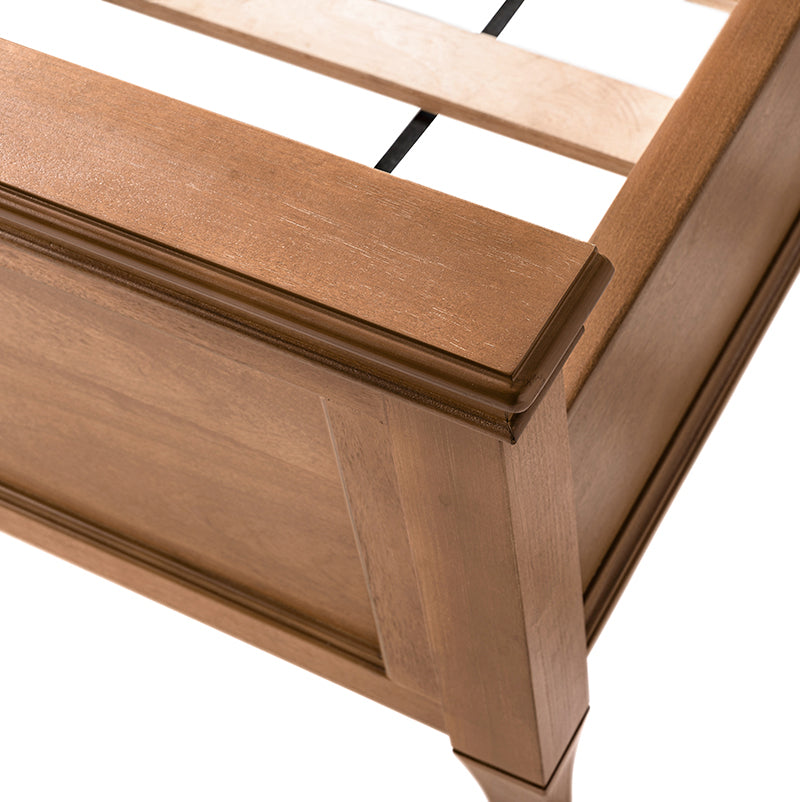 Mornay 4-Piece Transitional Solid Wood Bedroom Set with 6-Drawer Dresser