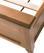 4-Piece Transitional Solid Wood Bedroom Set with 6-Drawer Dresser