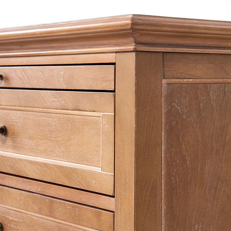 3-Piece Transitional Solid Wood Bedroom Set