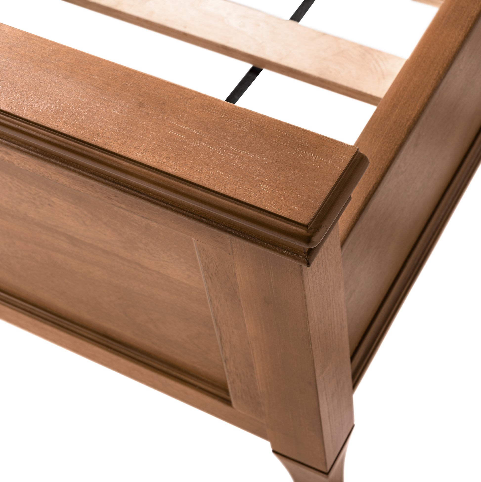 3-Piece Transitional Solid Wood Bedroom Set with Nightstands