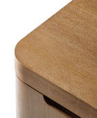 Brandon Modern 3-Piece Bedroom Set with Wingback Bed & Nightstands