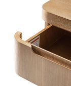 Brandon Modern 3-Piece Bedroom Set with Wingback Bed & Nightstands