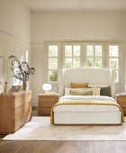 Brandon Modern 4-Piece Bedroom Set with Dresser