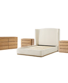Brandon Modern 4-Piece Bedroom Set with Dresser