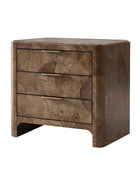 Virel 3-Piece Modern Marquetry Bedroom Set