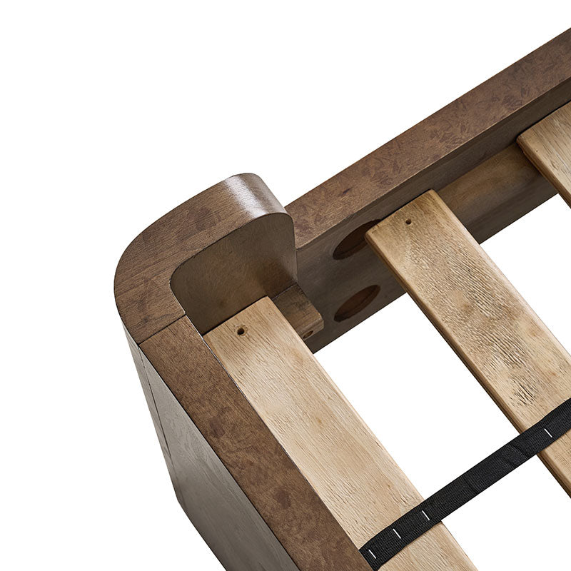 Virel 5-Piece Modern Marquetry Bedroom Set