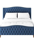 Dietrich Tufted Upholstered Bed-KB