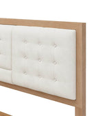 Sabina Upholstered Platform Adjustable Headboard Bed