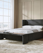 Modular Upholstered Daybed with Table & Convertible Design