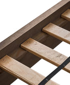 Virel Modern Marquetry Wingback Bed