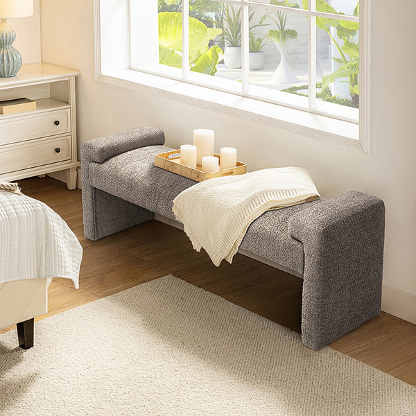 Vittoriano Upholstered Bed Foot Bench