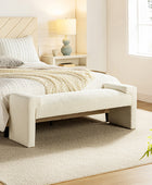 Vittoriano Upholstered Bed Foot Bench