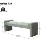 Vittoriano Upholstered Bed Foot Bench