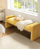 Vittoriano Upholstered Bed Foot Bench