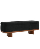 Claire Modern Chenille Upholstered Storage Bench