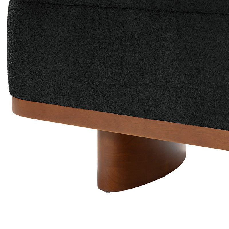 Claire Modern Chenille Upholstered Storage Bench