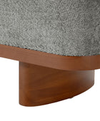 Claire Modern Chenille Upholstered Storage Bench