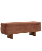 Claire Modern Chenille Upholstered Storage Bench