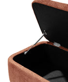 Claire Modern Chenille Upholstered Storage Bench