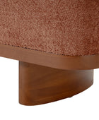 Claire Modern Chenille Upholstered Storage Bench