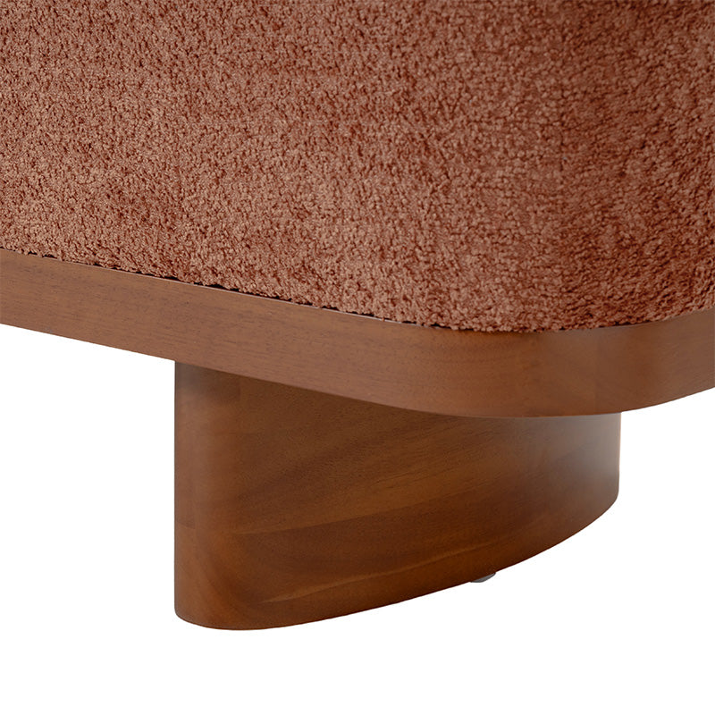 Claire Modern Chenille Upholstered Storage Bench